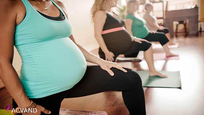 انجام ورزش یوگا در دوران بارداری